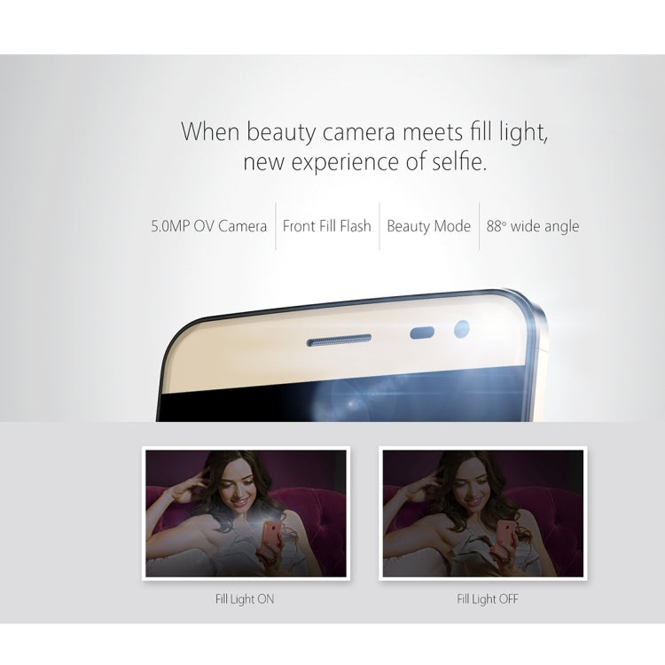 Bluboo Xfire 2, 1GB+8GB, 5 inch Android 5.1 MTK6580 Quad Core 1.2GHz, Network: 3G