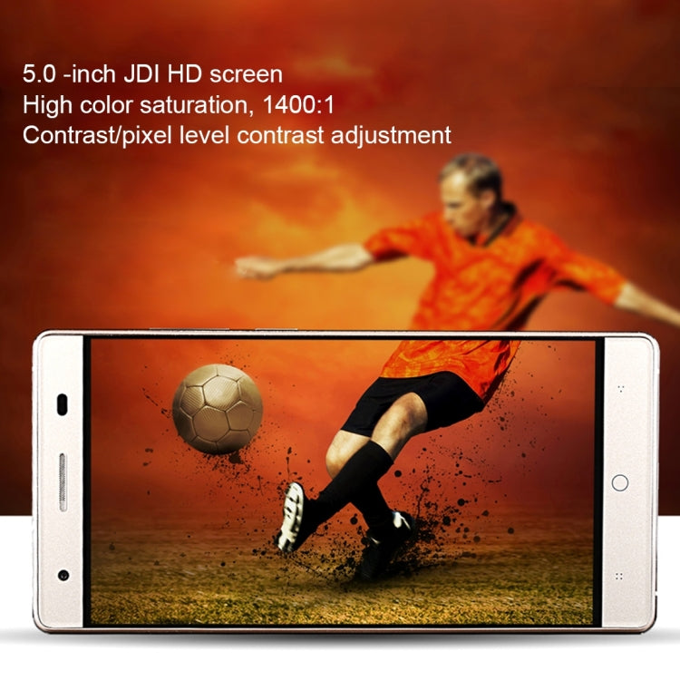 Milai M6 Plus Smartphone 16GB, 5.25 inch Android 5.1 MT6735 Quad-core 1.0GHZ, RAM: 2GB, Network: 4G, GPS