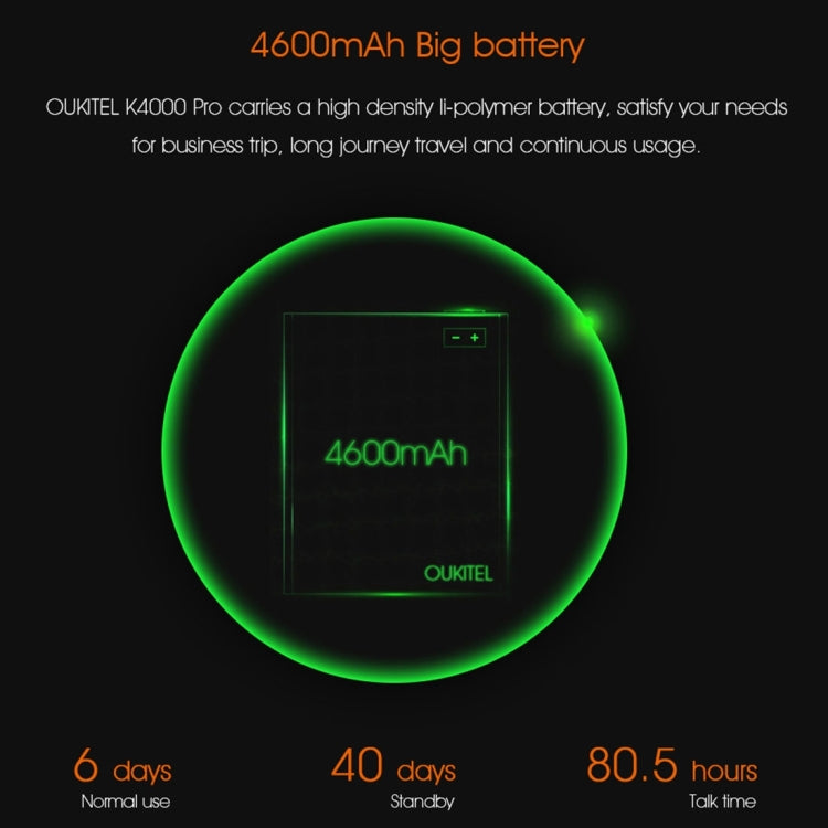 [HK Warehouse] OUKITEL K4000 Pro Smartphone 16GB, 5.0 inch Android 5.1 MTK6735P Quad Core 1.0GHZ, RAM: 2GB, Network: 4G, OTG, OTA, GPS, FM