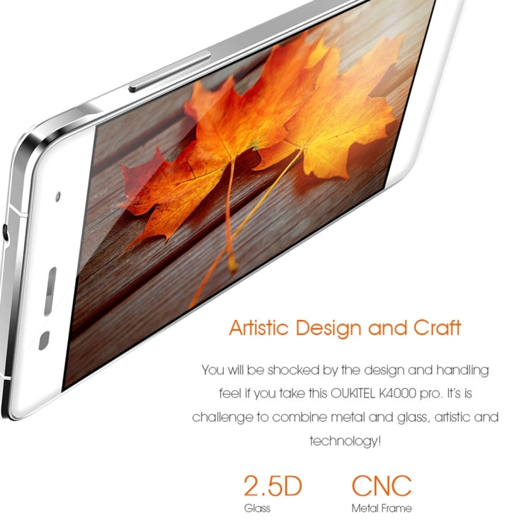 [HK Warehouse] OUKITEL K4000 Pro Smartphone 16GB, 5.0 inch Android 5.1 MTK6735P Quad Core 1.0GHZ, RAM: 2GB, Network: 4G, OTG, OTA, GPS, FM