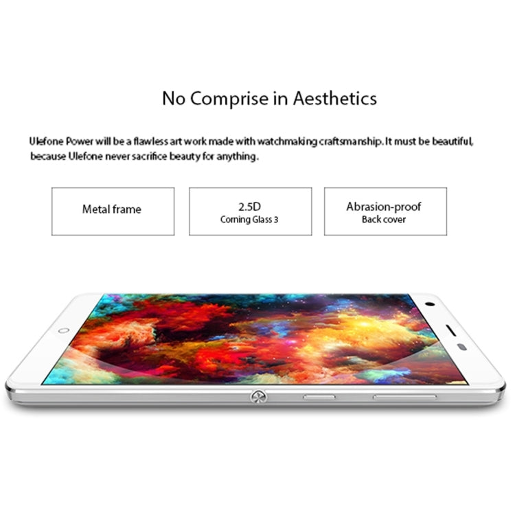 [HK Warehouse] Ulefone Power 16GB, Network: 4G, 5.5 inch Android 6.0 MTK6753 64-Bit Octa-core 1.3GHz, RAM: 3GB, 6050mAh Battery (Wooden)