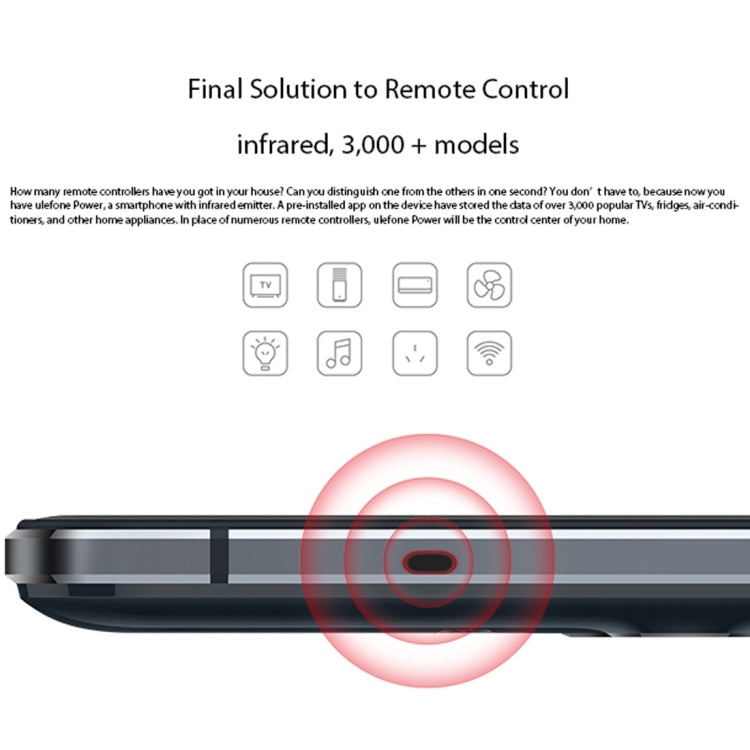 [HK Warehouse] Ulefone Power 16GB, Network: 4G, 5.5 inch Android 6.0 MTK6753 64-Bit Octa-core 1.3GHz, RAM: 3GB, 6050mAh Battery (Wooden)