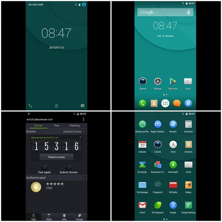 DOOGEE Y200, 2GB+32GB, 5.5 inch Android 5.1 MT6735 64-Bit Quad core, Hotknot OTA, Network: 4G
