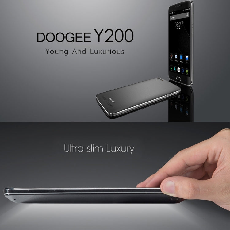 DOOGEE Y200, 2GB+32GB, 5.5 inch Android 5.1 MT6735 64-Bit Quad core, Hotknot OTA, Network: 4G