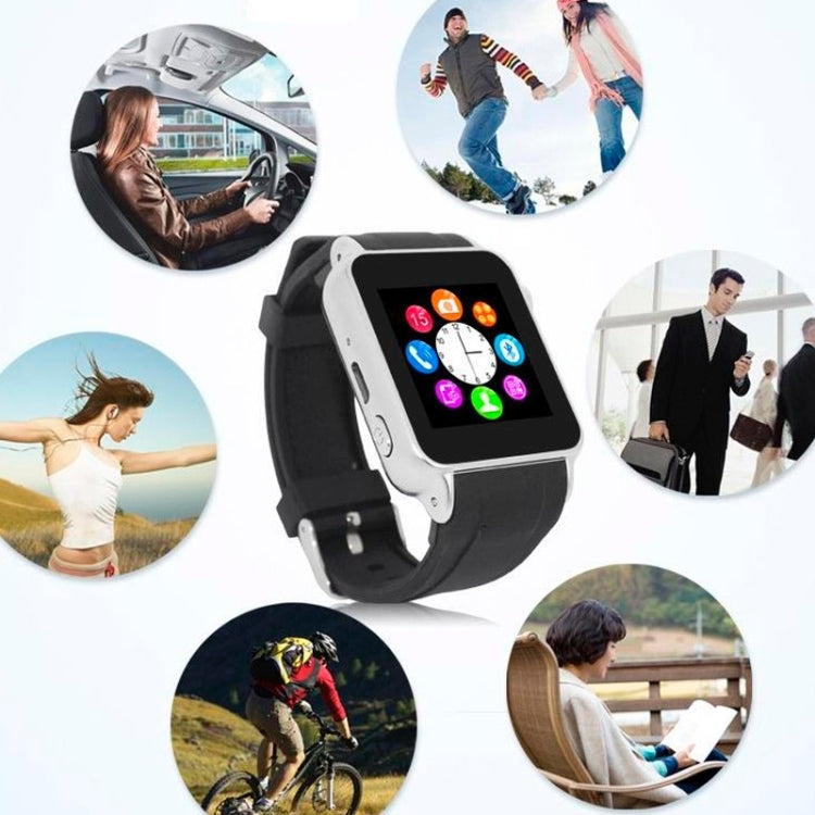 ZGPAX S69 GSM Smart Watch Phone, Pedometer / Sleep Traker / Anti-Lost / Bluetooth / 2.0M Camera, Network: 2G(Silver)