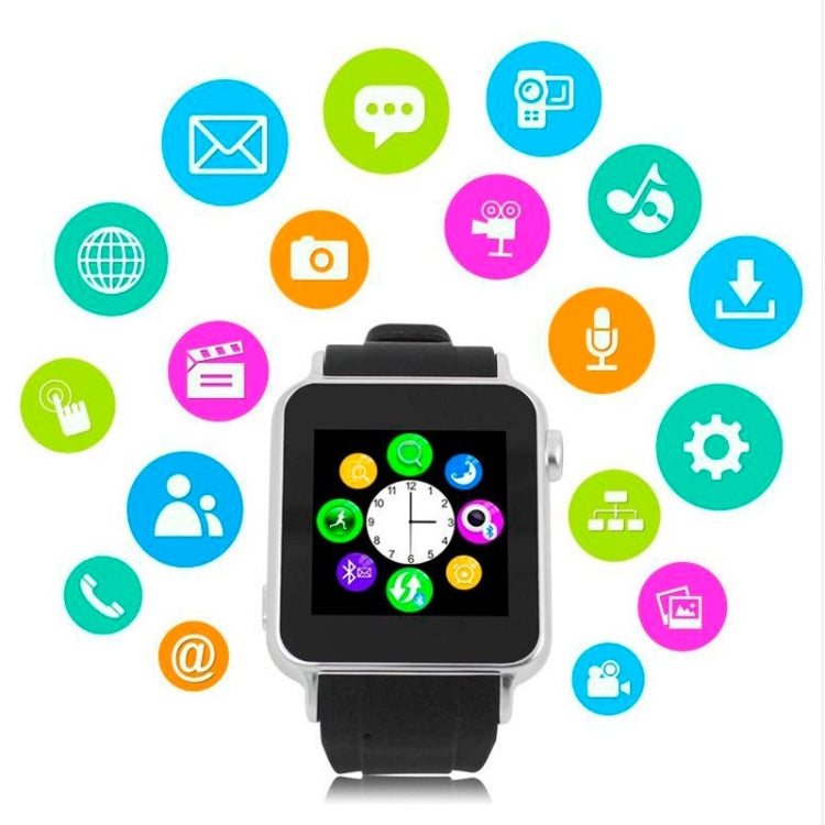 ZGPAX S69 GSM Smart Watch Phone, Pedometer / Sleep Traker / Anti-Lost / Bluetooth / 2.0M Camera, Network: 2G(Silver)