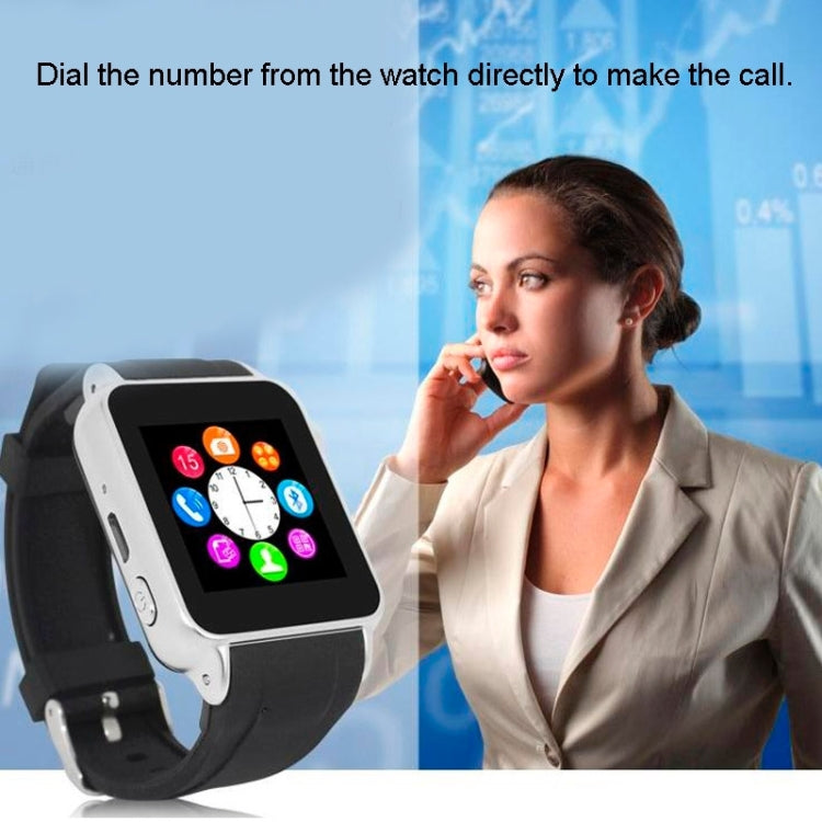 ZGPAX S69 GSM Smart Watch Phone, Pedometer / Sleep Traker / Anti-Lost / Bluetooth / 2.0M Camera, Network: 2G(Silver)
