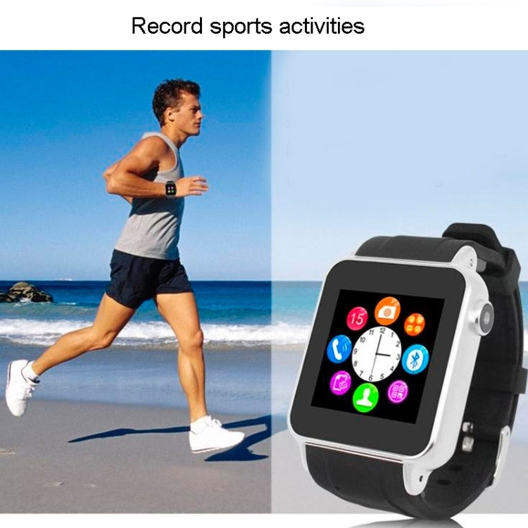 ZGPAX S69 GSM Smart Watch Phone, Pedometer / Sleep Traker / Anti-Lost / Bluetooth / 2.0M Camera, Network: 2G(Silver)