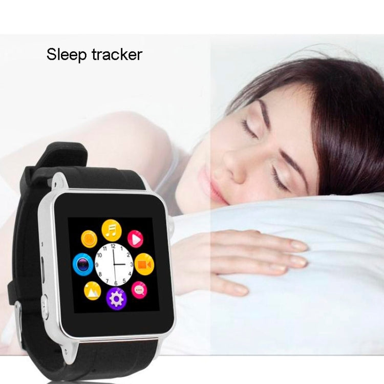 ZGPAX S69 GSM Smart Watch Phone, Pedometer / Sleep Traker / Anti-Lost / Bluetooth / 2.0M Camera, Network: 2G(Silver)