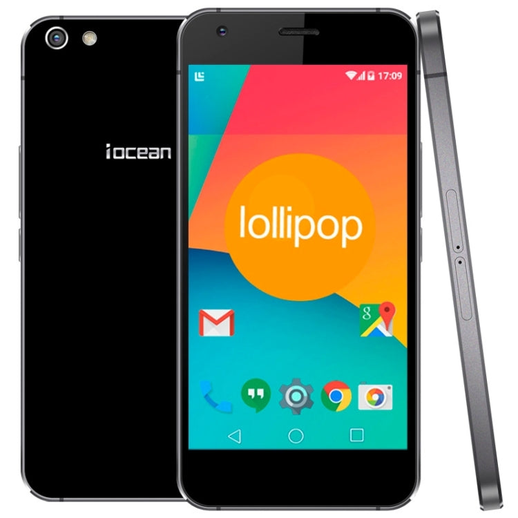 Iocean X9, 3GB+16GB, 5.0 inch Android 4.4, MT6752 Octa core 1.7GHz, OTG, Dual Band Wifi, GPS, Network: 4G(Black)