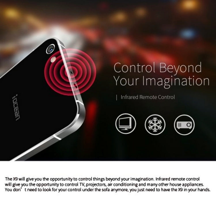 Iocean X9, 3GB+16GB, 5.0 inch Android 4.4, MT6752 Octa core 1.7GHz, OTG, Dual Band Wifi, GPS, Network: 4G(Black)