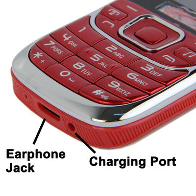 D900 Dual Band GSM Mobile Phone, Bluetooth FM, Dual SIM, Network: 2G
