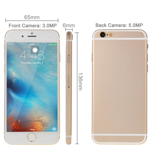 i6s 3G FingerPrint Unlock Smart Phone 8GB, 4.7 inch Android 4.4, MTK6582 Quad Core, RAM: 1GB, 5.0MP Rear Camera