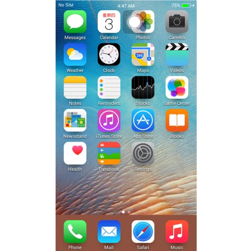 i6s Plus 3G Smart Phone 8GB, FingerPrint Unlock 5.5 inch Android 4.4, MTK6582 Quad Core, RAM: 1GB, 5.0MP Rear Camera