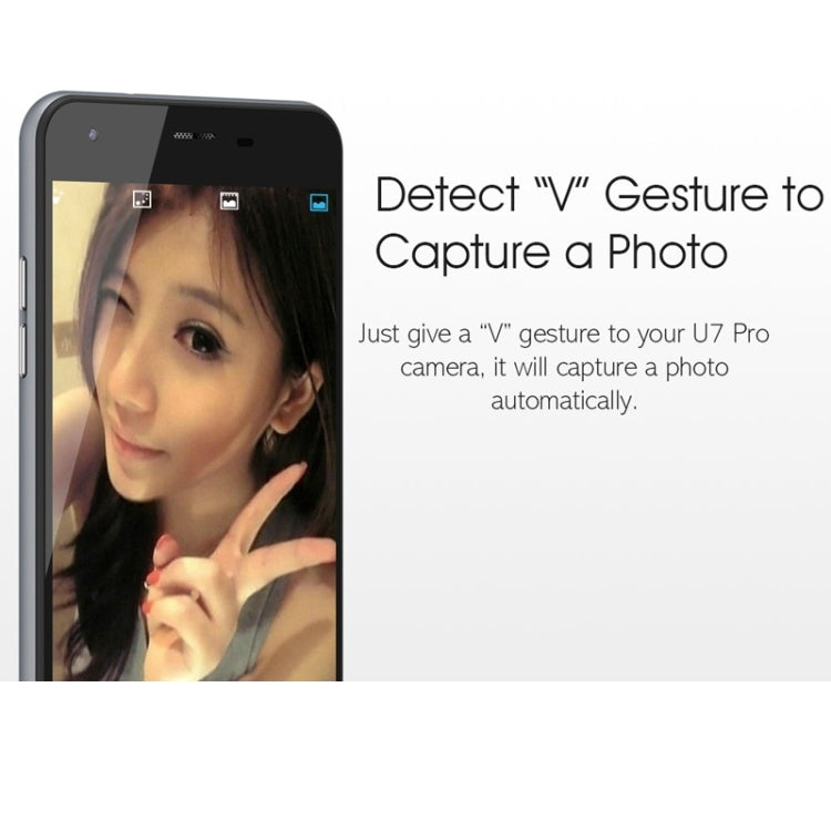 [HK Warehouse] oukitel U7 Pro 8GB, Network: 3G, 5.5 inch Android 5.1 MT6580 Quad Core 1.3GHz, RAM: 1GB(Grey)