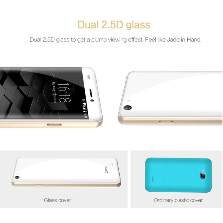 OUKITEL U2 8GB, Network: 4G, 5.0 inch Android 5.1 MT6735M, Quad Core, 1.0GHz, RAM: 1GB(Black)