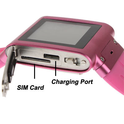 W838 Wrist Watch Phone, Network: 2G, IP67 Waterproof, JAVA FM Bluetooth, Built in 2GB, Micro SIM Card