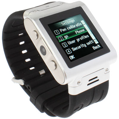 W838 Wrist Watch Phone, Network: 2G, IP67 Waterproof, JAVA FM Bluetooth, Built in 2GB, Micro SIM Card
