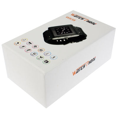 W838 Wrist Watch Phone, Network: 2G, IP67 Waterproof, JAVA FM Bluetooth, Built in 2GB, Micro SIM Card
