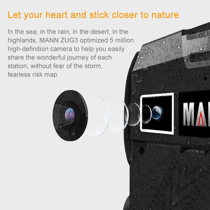 MANN ZUG 3 Phone, Network: 3G, IP68 Waterproof Dustproof Shockproof, 4.0 inch MSM8212 Quad Core 1.2GHz, RAM: 1GB