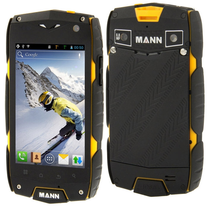 MANN ZUG 3 Phone, Network: 3G, IP68 Waterproof Dustproof Shockproof, 4.0 inch MSM8212 Quad Core 1.2GHz, RAM: 1GB