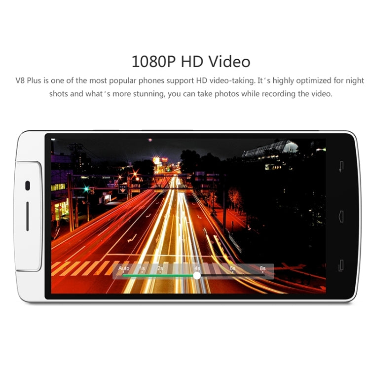 iNEW V8 Plus, 2GB+16GB, 6.8mm Body Thickness, Rotatable Camera, 5.5 inch MTK6592m Octa Core 1.4GHz, Network: 3G