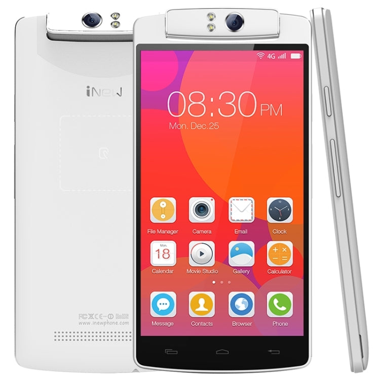 iNEW V8 Plus, 2GB+16GB, 6.8mm Body Thickness, Rotatable Camera, 5.5 inch MTK6592m Octa Core 1.4GHz, Network: 3G