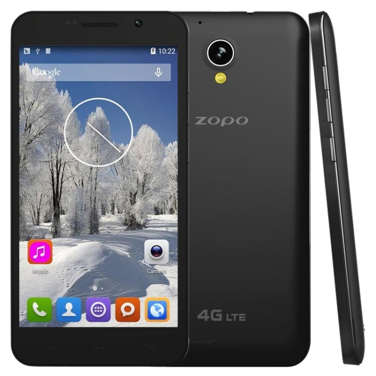 ZOPO ZP320+, 1GB+8GB, Dual SIM, 5.0 inch Android 4.4 MT6582M Quad Core up to 1.3GHz, Network: 4G