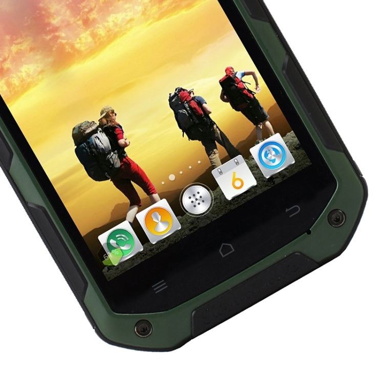 iMAN i5800, 1GB+8GB, IP67 Waterproof Dustproof Shockproof, 4.5 inch Android OS 4.4, MTK6582 Quad Core 1.3GHz, Network: 3G
