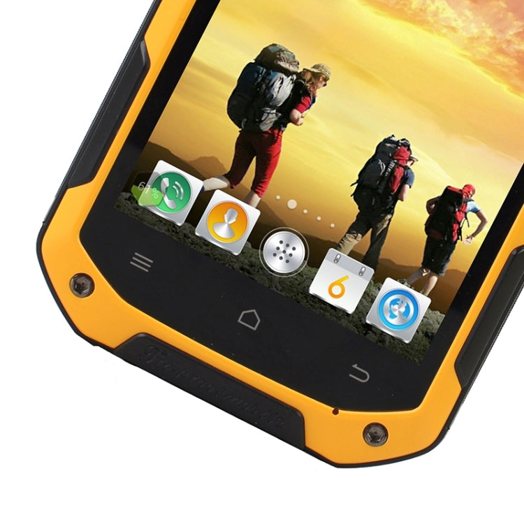 iMAN i5800, 1GB+8GB, IP67 Waterproof Dustproof Shockproof, 4.5 inch Android OS 4.4, MTK6582 Quad Core 1.3GHz, Network: 3G