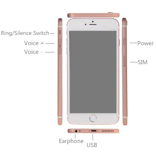 6SP 3G Smart Phone 8GB, 5.5 inch, MT6582 Quad Core 1.3GHz, RAM: 1GB, 8.0MP Rear Camera