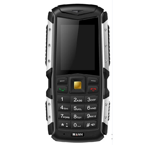 MANN ZUG S Phone, Network: 2G, Life Waterproof Dustproof Shockproof, 2.0 inch MTK6260A, Dual SIM(Grey)