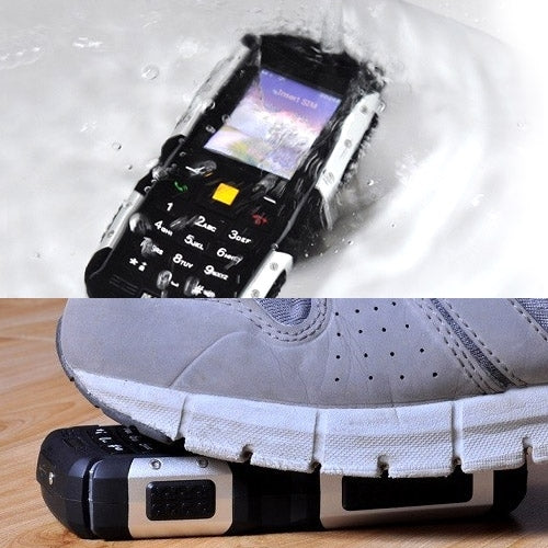 MANN ZUG S Phone, Network: 2G, Life Waterproof Dustproof Shockproof, 2.0 inch MTK6260A, Dual SIM(Grey)