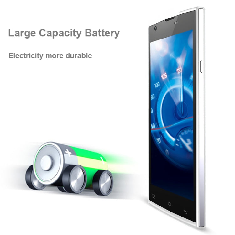 Zopo ZP780 4GB, Network: 3G, 5.0 inch Android 4.2, MTK6582 1.3GHz Quad Core, RAM: 1GB, Dual SIM(White)