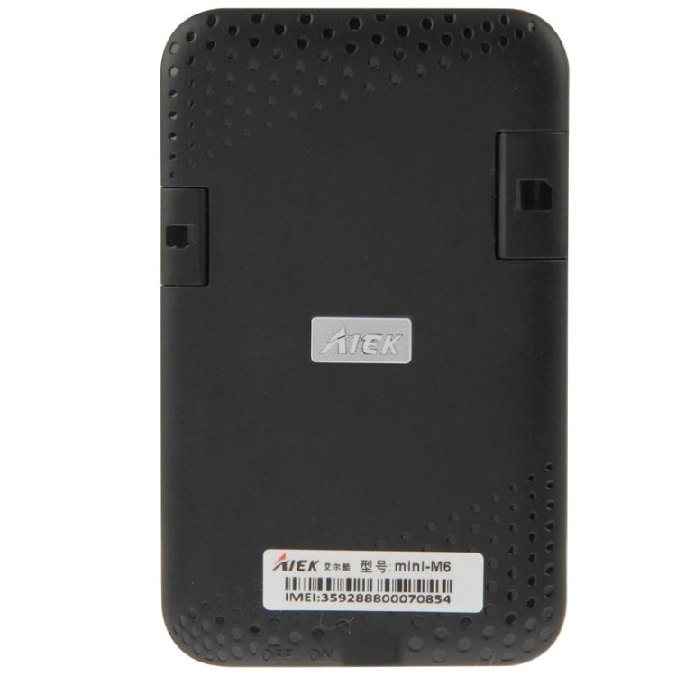 AIEK M6 GSM Card Mobile Phone, 5.9mm Ultra Thin Mini 1.44 inch, Support Bluetooth / FM, Network: 2G