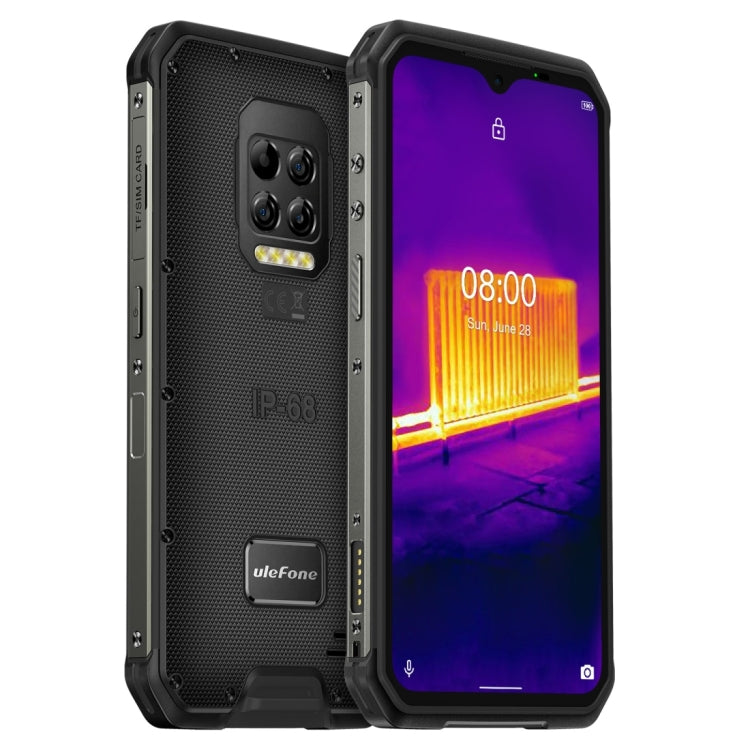 Smart Phone,  8GB+128GB, Triple Back Cameras, IP68/IP69K Waterproof Dustproof Shockproof, Face ID & Fingerprint Identification, 6600mAh Battery, 6.3 inch Android 10.0 Helio P90 MTK6779 Octa-core 64-bit up to 2.2GHz, Network: 4G, OTG, NFC(Black)