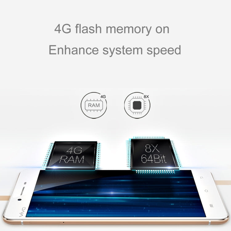 VIVO X6 Plus, 4GB+64GB, 5.7 inch Funtouch 2.5, MT6752 Octa Core 1.7GHz, Network: 4G