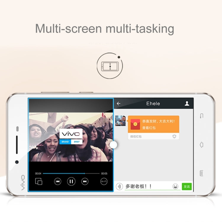 VIVO X6 Plus, 4GB+64GB, 5.7 inch Funtouch 2.5, MT6752 Octa Core 1.7GHz, Network: 4G