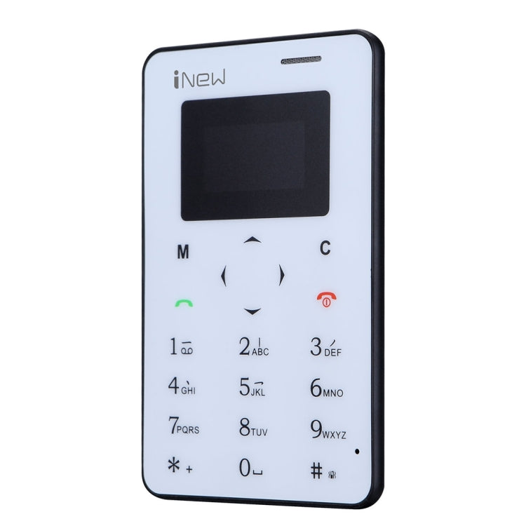iNew Mini 1 Ultrathin Card Phone, Small Size, 0.96 inch Screen Single Micro SIM, Bluetooth