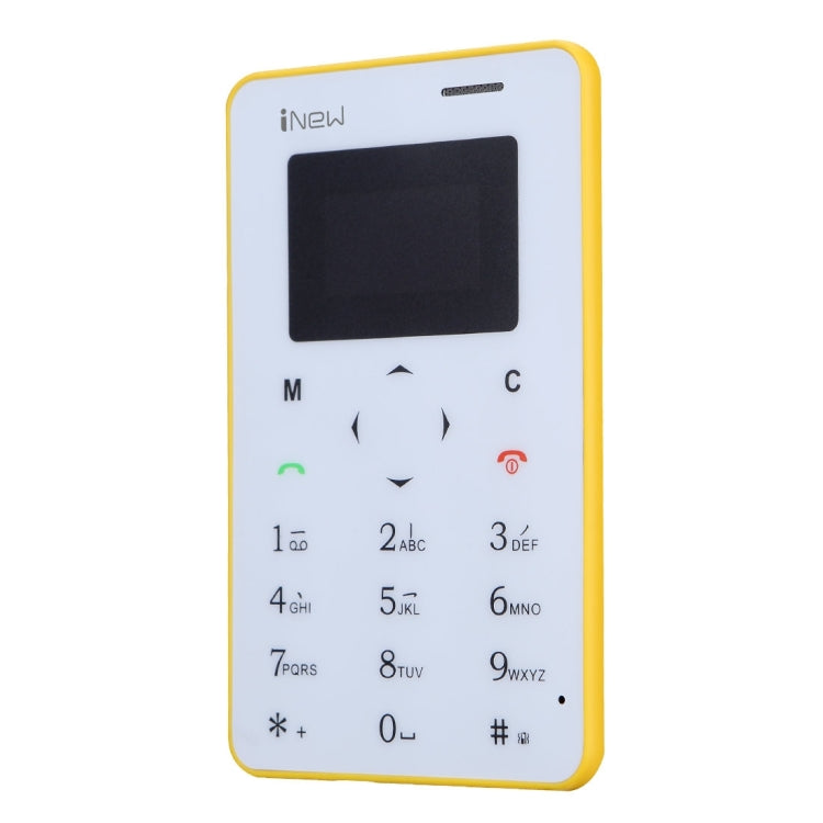 iNew Mini 1 Ultrathin Card Phone, Small Size, 0.96 inch Screen Single Micro SIM, Bluetooth