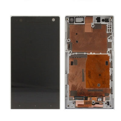 OEM LCD Screen for Sony Xperia S / LT26i with Digitizer Assembly(White)