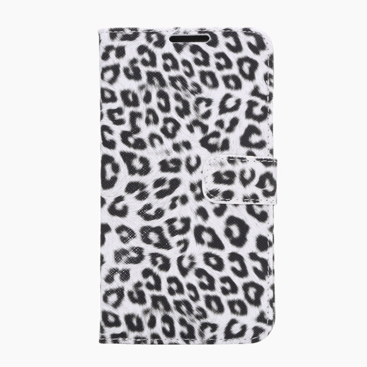 Leopard Pattern Leather Case with Holder & Card Slots & Wallet for Google Nexus 6