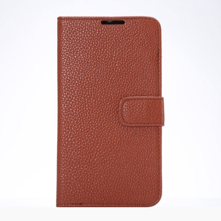Litchi Texture Leather Case with Holder & Card Slots & Wallet for Google Nexus 6