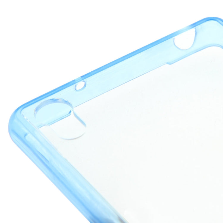 Transparent Plastic + TPU Frame Case for Sony Xperia Z2 / L50w
