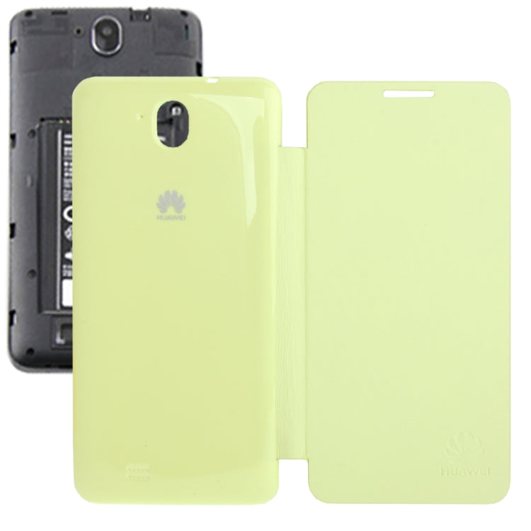 Horizontal Flip Back Cover /  Leather Case for Huawei G606