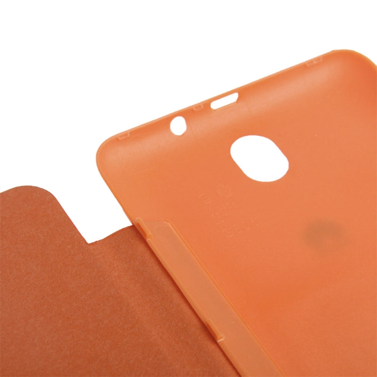 Horizontal Flip Back Cover /  Leather Case for Huawei G606
