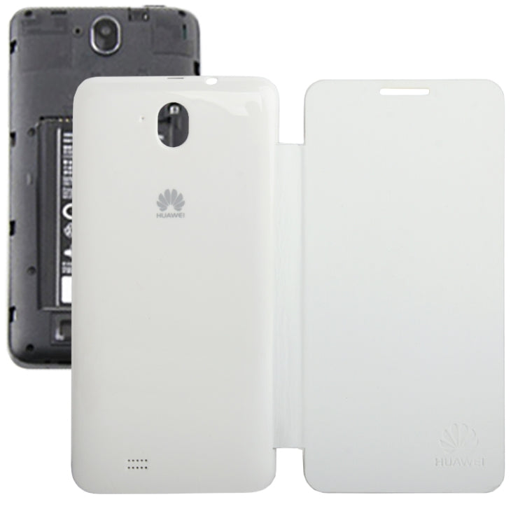 Horizontal Flip Back Cover /  Leather Case for Huawei G606