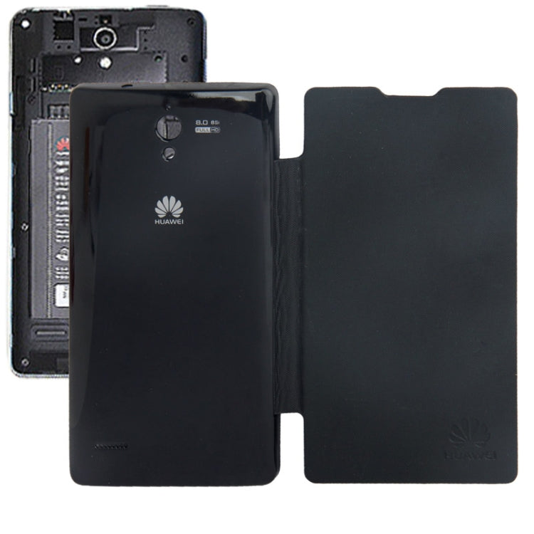 Horizontal Flip Back Cover /  Leather Case for Huawei G700
