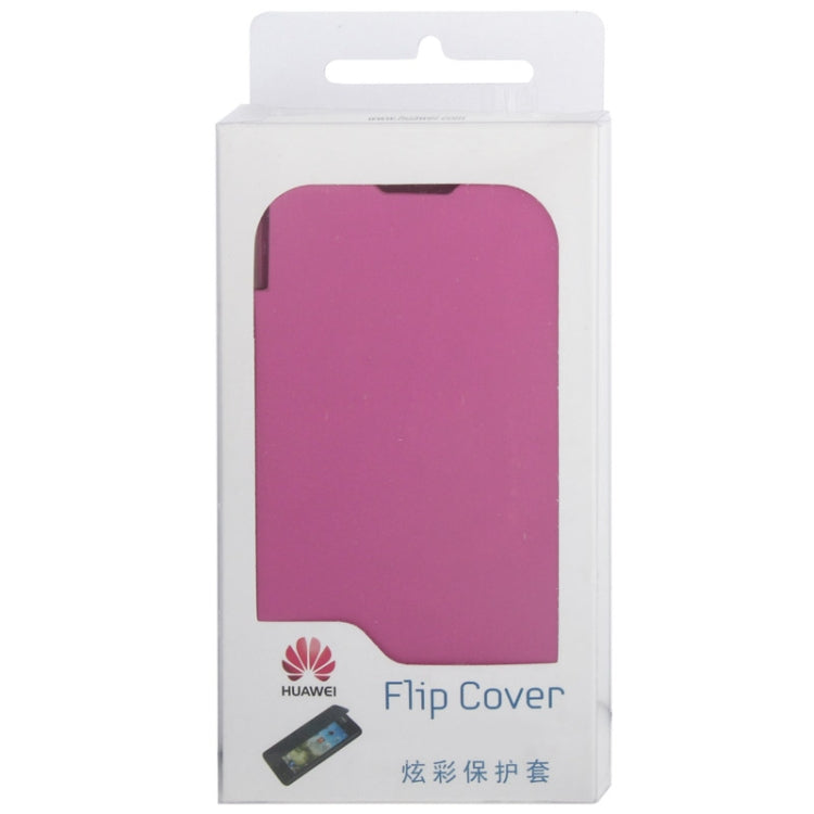 Horizontal Flip Back Cover /  Leather Case for Huawei G700