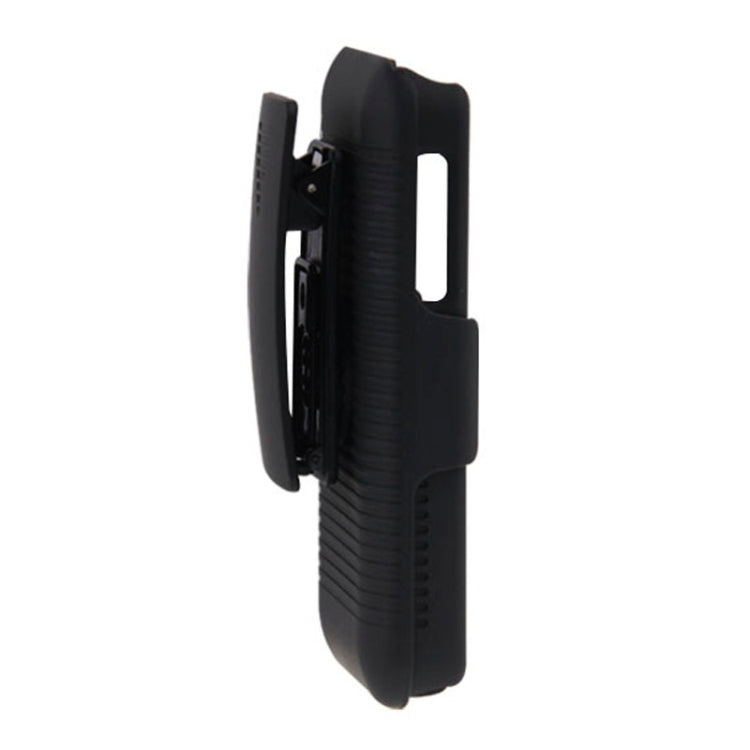 Plastic Case with 360 Degree Rotating Clip and Holder for LG L40 / D160(Black)